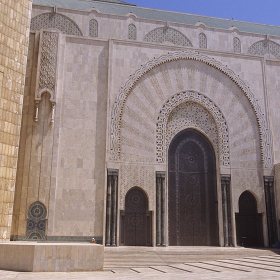 After landing in Casablanca, you can explore historic buildings.
