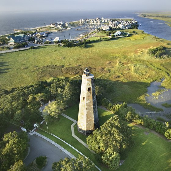 Bald Head Island is just one of several family beaches in North Carolina.