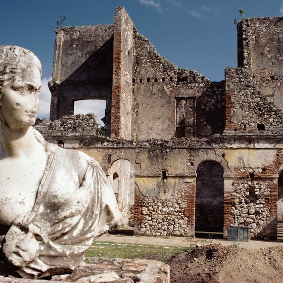 See the ruins of Citadel in Haiti.