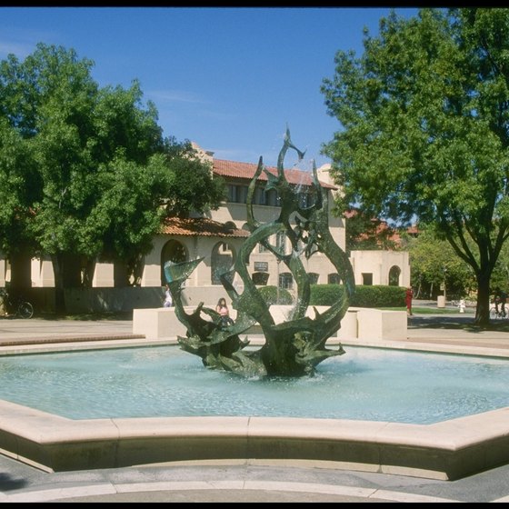 Stanford University in Palo Alto hosts an annual student art exhibit.