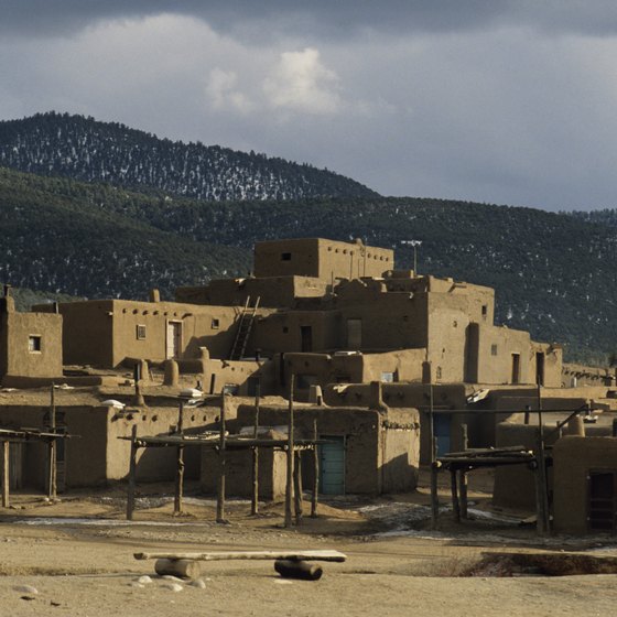 The Taos Pueblo in New Mexico is a UNESCO World Heritage site.