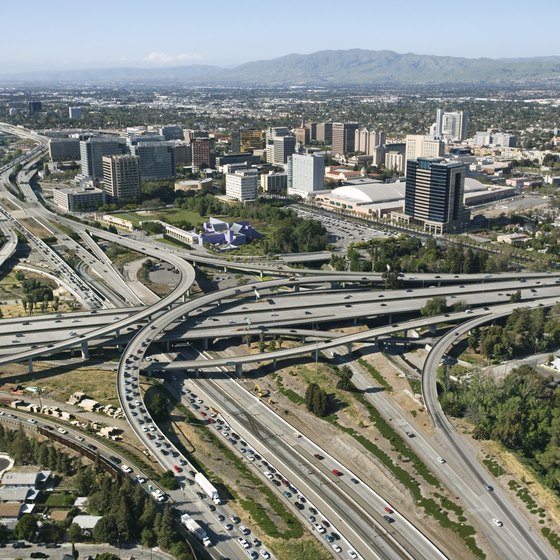 San Jose, California only offers two skating rinks, but others are available in nearby towns.