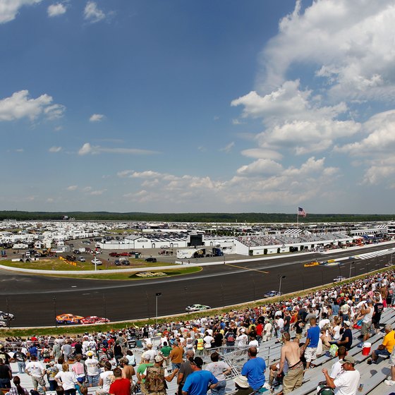 The Pocono Raceway is a favorite of NASCAR fans.