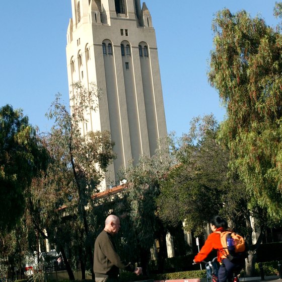 Palo Alto's restaurants serve the community at Stanford University.