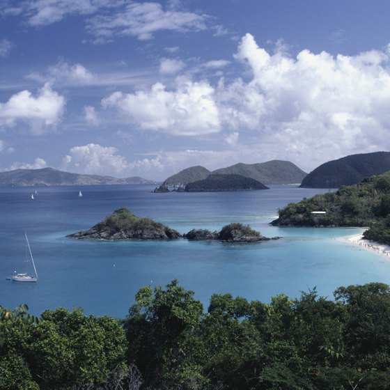 St. John in the U.S. Virgin Islands includes a large national park.