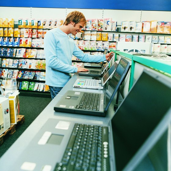 Visit a city computer store to meet single men across Melbourne.