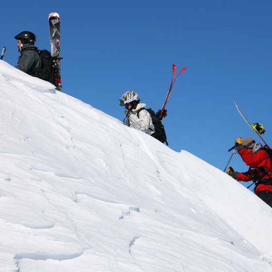 Silverton Mountain offers expert ski terrain.