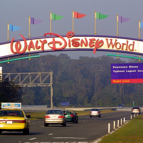 Disney World consists of four theme parks, two water parks and dozens of resorts.