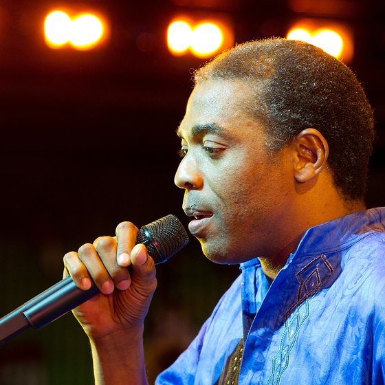 Femi Kuti, son of local legend Fela Kuti, frequently makes appearances in Lagos.