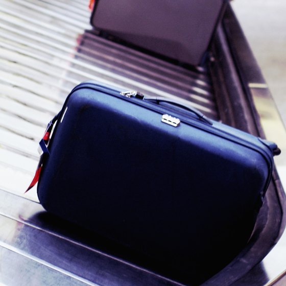 Don't pack flammable or explosive items in your checked luggage.
