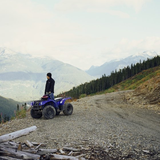 Explore scenic Kebler Pass and its side trails on your ATV.