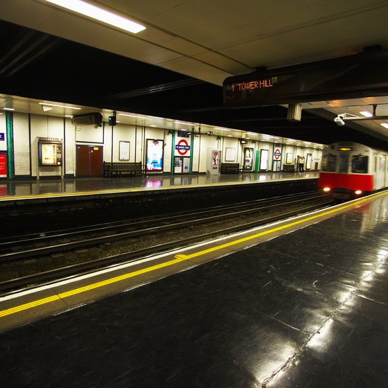 The trip from Gatwick Airport to the Victoria Underground is just 30 minutes during the week.