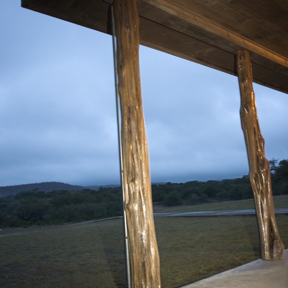 Texas' tradition of using local materials to build cabins predates the European era.