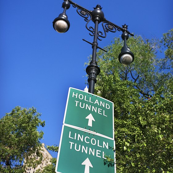Take the Lincoln Tunnel to midtown Manhattan to start your walking tour.