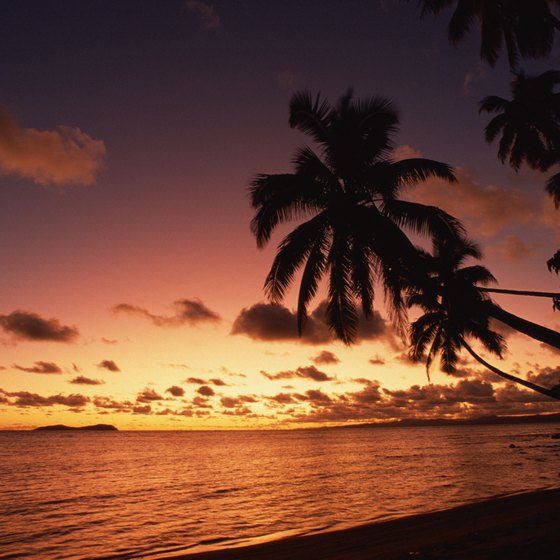 Volcanic activity formed South Pacific island groups such as Fiji more than millions of years.