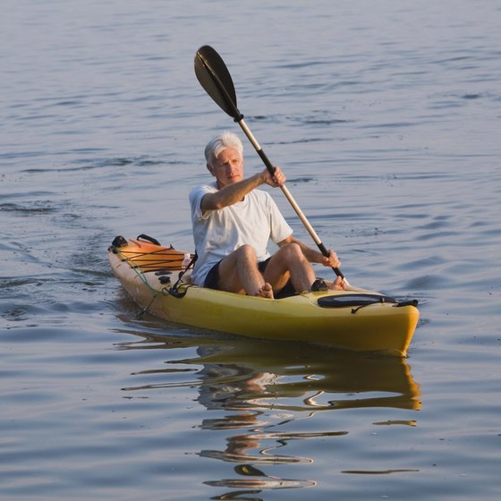 Kayaking is available on inland waterways as well as the Atlantic coastline in Delaware.
