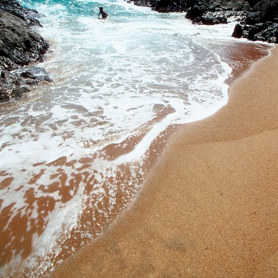 The waves on some parts of the Oaxaca coast are ideal for surfing.