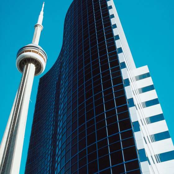 Toronto's CN tower is full of superlatives: tallest freestanding tower in the world, for one.