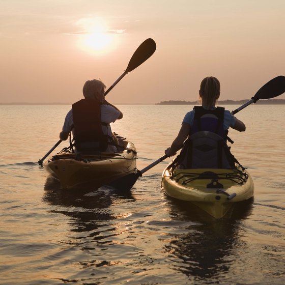 You'll find plenty of kayak tours in Corolla, North Carolina.
