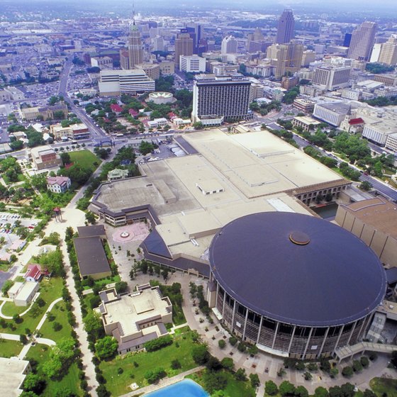 San Antonio is at the junction of two Amtrak routes through Texas.