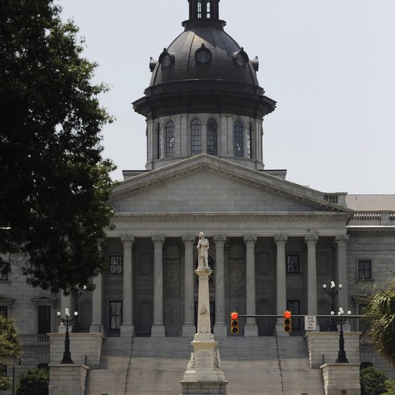 In addition to the State House, South Carolina's capital city of Columbia is home to a number of romantic attractions.