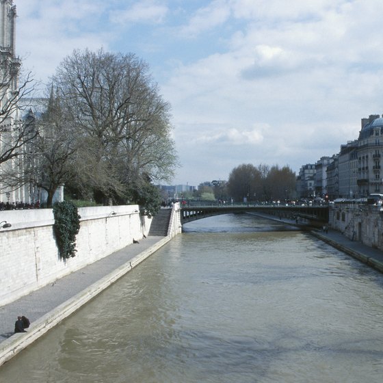 Select Parisian excursions allow guests to cruise the Seine.
