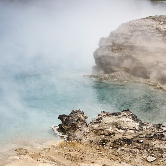 Hiking in California's wilderness can lead to some of the state's few, remarkable hot springs.