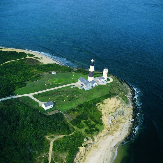 The Montauk Point lighthouse is more than 200 years old and has an attached museum.