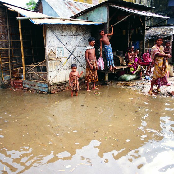 Residents of Bangladesh's Plain of Bengal deal with flooding on a regular basis.