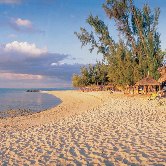Lively nightlife and tropical beaches draw visitors to Mauritius Island.