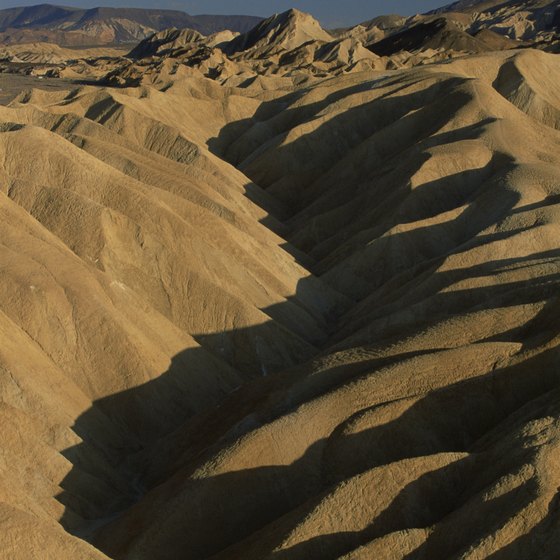 Rugged terrain and hot climates make Death Valley a unique American national park.