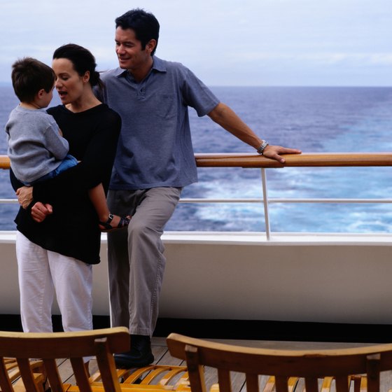Cruising with the family is a great way to relax.