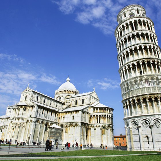 The Tuscany region not only offers world-class golf, but historic sites such as the Leaning Tower of Pisa.
