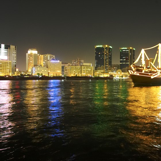 Visitors can catch this view of Deira from Bur Dubai on the other side of Dubai Creek.