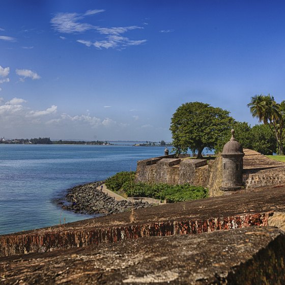 Enjoy views of San Juan Bay from the capital of Puerto Rico.