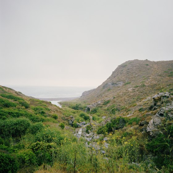 Cottonwood Beach on Catalina Island offers hiking and a place for picnics.