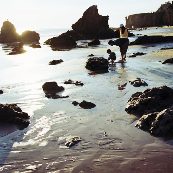 El Matador State Beach in Malibu offers white sand and scenic rock formations.