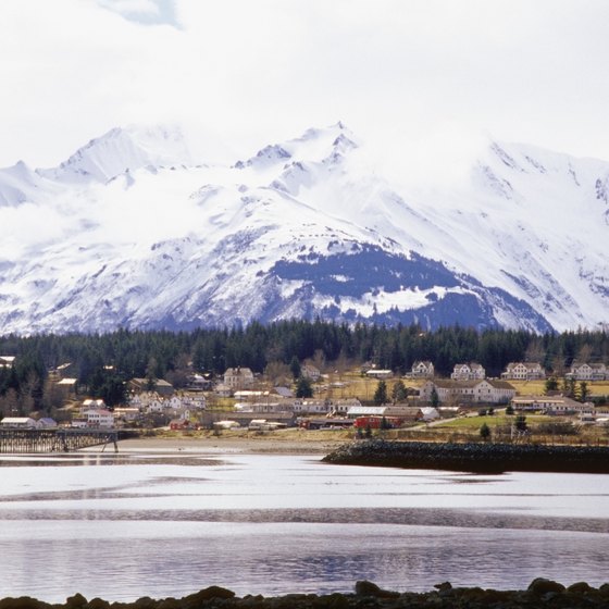 Breathtaking scenery surrounds Haines.
