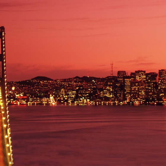 San Francisco dresses up for Christmas and puts on events through the season.