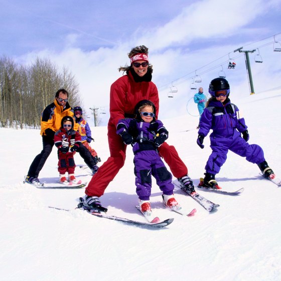 Colorado has many resorts that can teach kids how to ski.