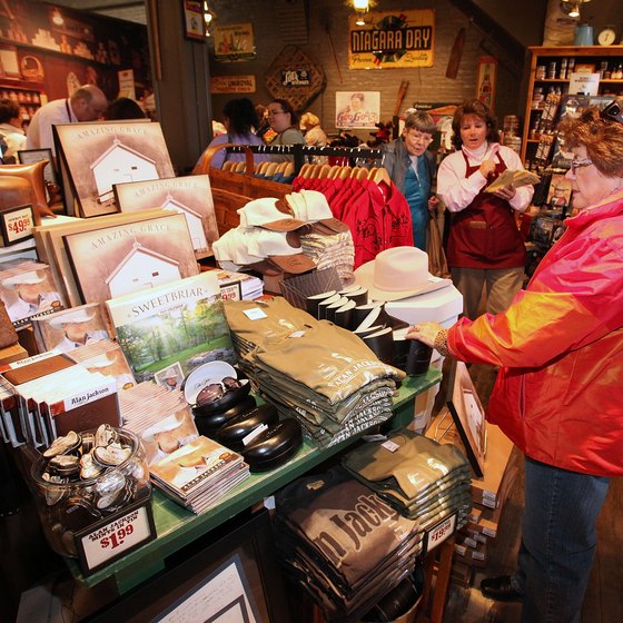 In addition to a restaurant, each Cracker Barrel location includes a country store.