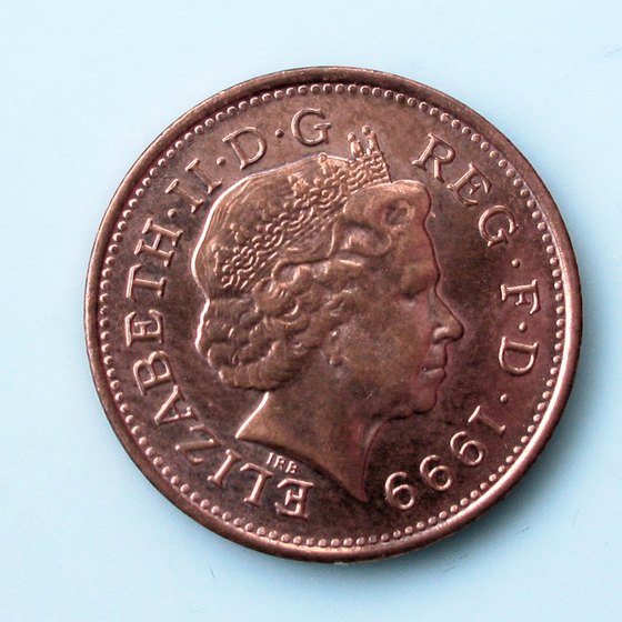 The British monarch appears on British and Canadian coins.