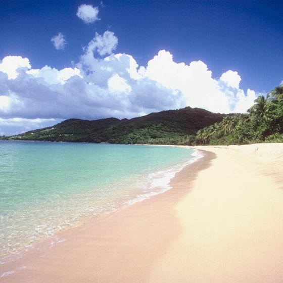 A secluded beach, the dream destination of many travelers