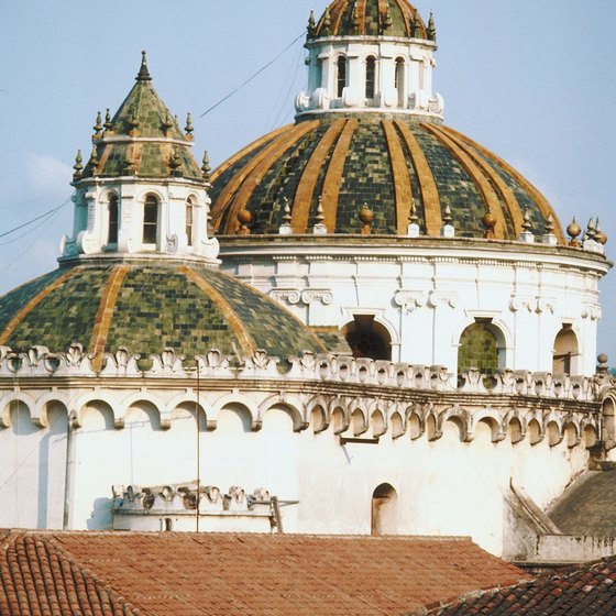 La Compania Church is one destination on self-guided walking tours of Quito, Ecuador.