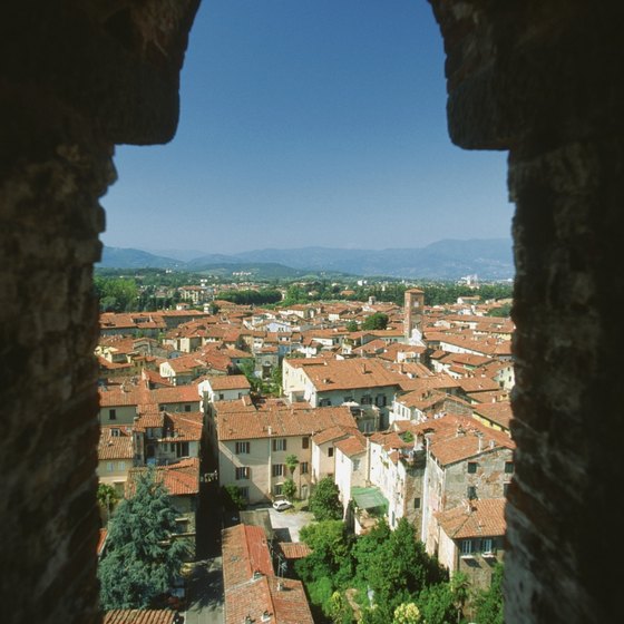 You can enjoy a walk on top of an ancient wall, tours of villas, explorations by kayak and museum trips in Lucca.