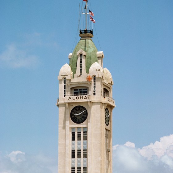 The Aloha Tower welcomed Hawaii's first waves of tourists that arrived by boat before commercial air travel.