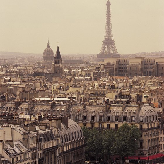 Explore Europe's major attractions -- such as the Eiffel Tower -- between outings to themed sites.