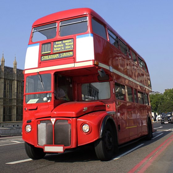 Double-decker buses have been part of the British public transportation system for decades.