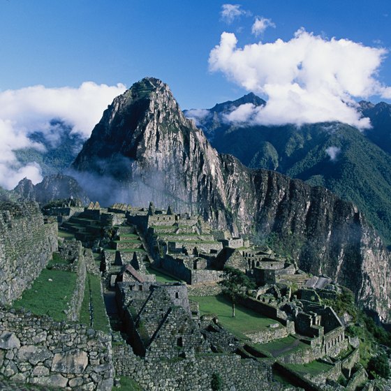 The Andes mountains separate Peru's desert from its jungle.