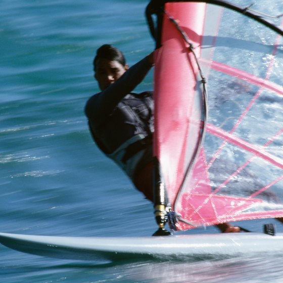 Westerly's beaches are frequented by local windsurfers.